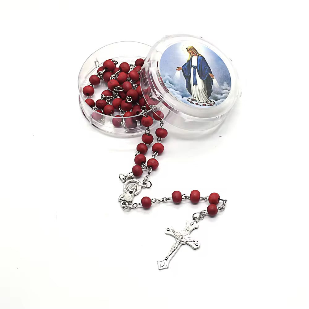 Chapelet avec pendentif Sainte Croix