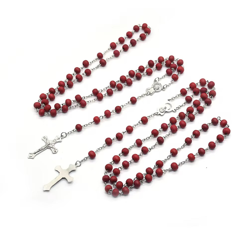 Chapelet avec pendentif Sainte Croix