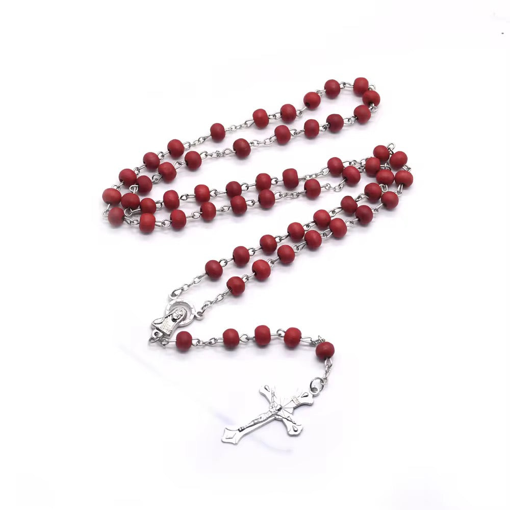 Chapelet avec pendentif Sainte Croix